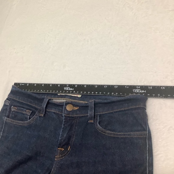 J Brand Skinny Jeans Sz 27 Dark Wash - Picture 4 of 9
